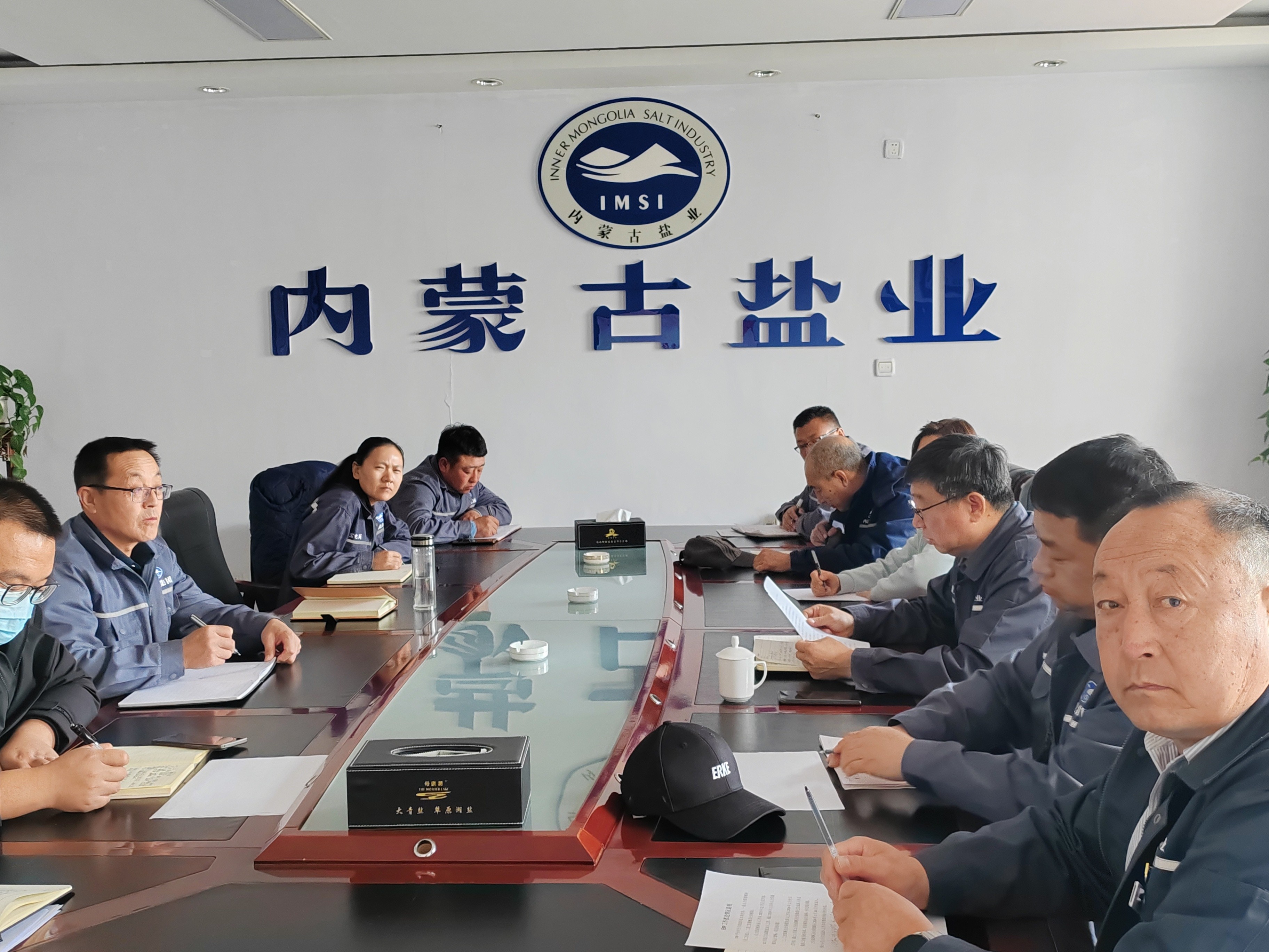 額鹽公司召開ERP工作專題會(huì)，對(duì)ERP工作進(jìn)行再部署、再安排、再落實(shí)